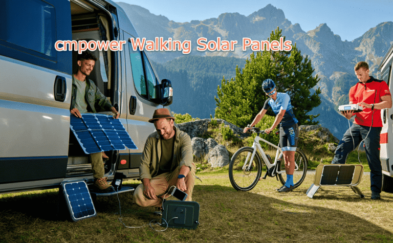 cmpower walking solar panels